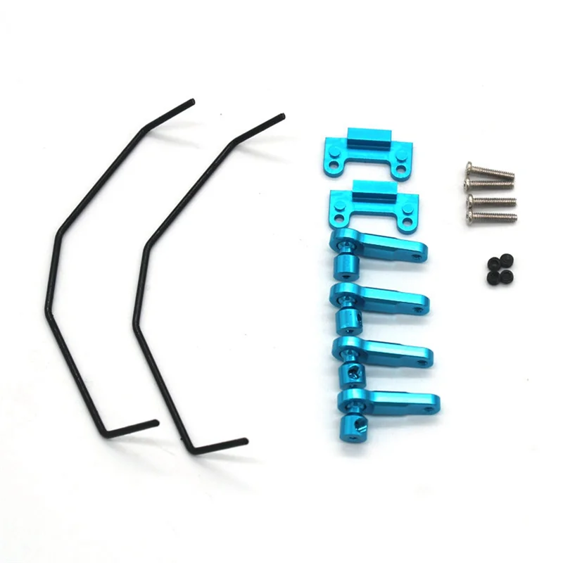 Metal Sway Bar Kit for Wltoys 144001 144002 144010 124007 124016 124017 124018 124019 RC Car Upgrade Parts,2