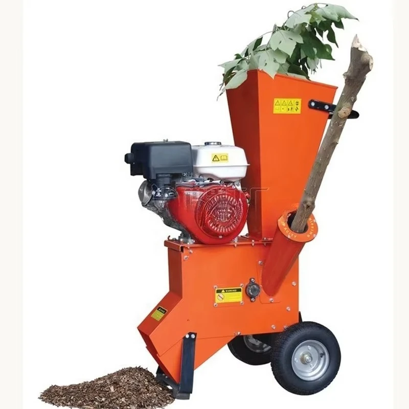 

High Quality Commercial Multi-Purpose Fine Wood Shredding Equipment/13hp Tree Branch Chipper Shredder Crushing Machine