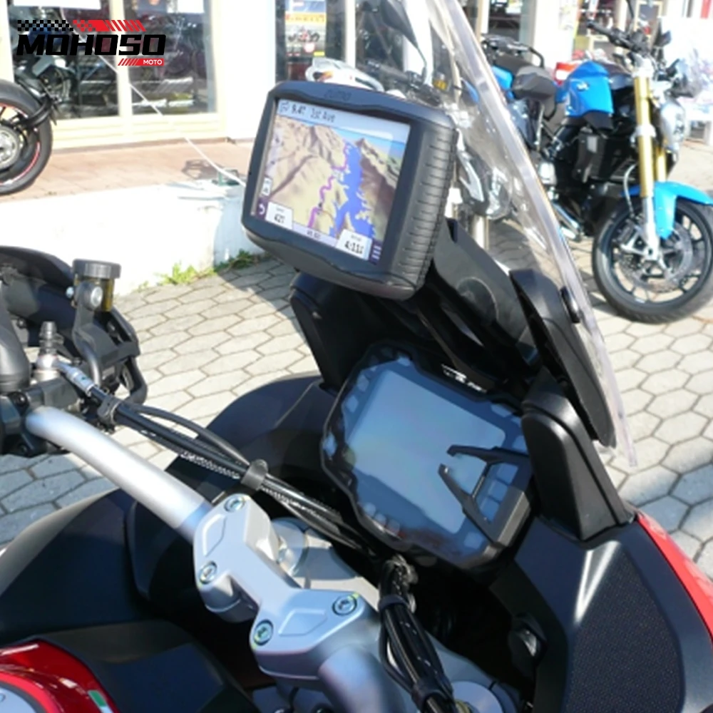 For Ducati Multistrada 1200 /Enduro 1260/ S/GT 950 S Motorcycle Mobile Phone USB Charging Holder Navigation Bracket V2 2022-2025