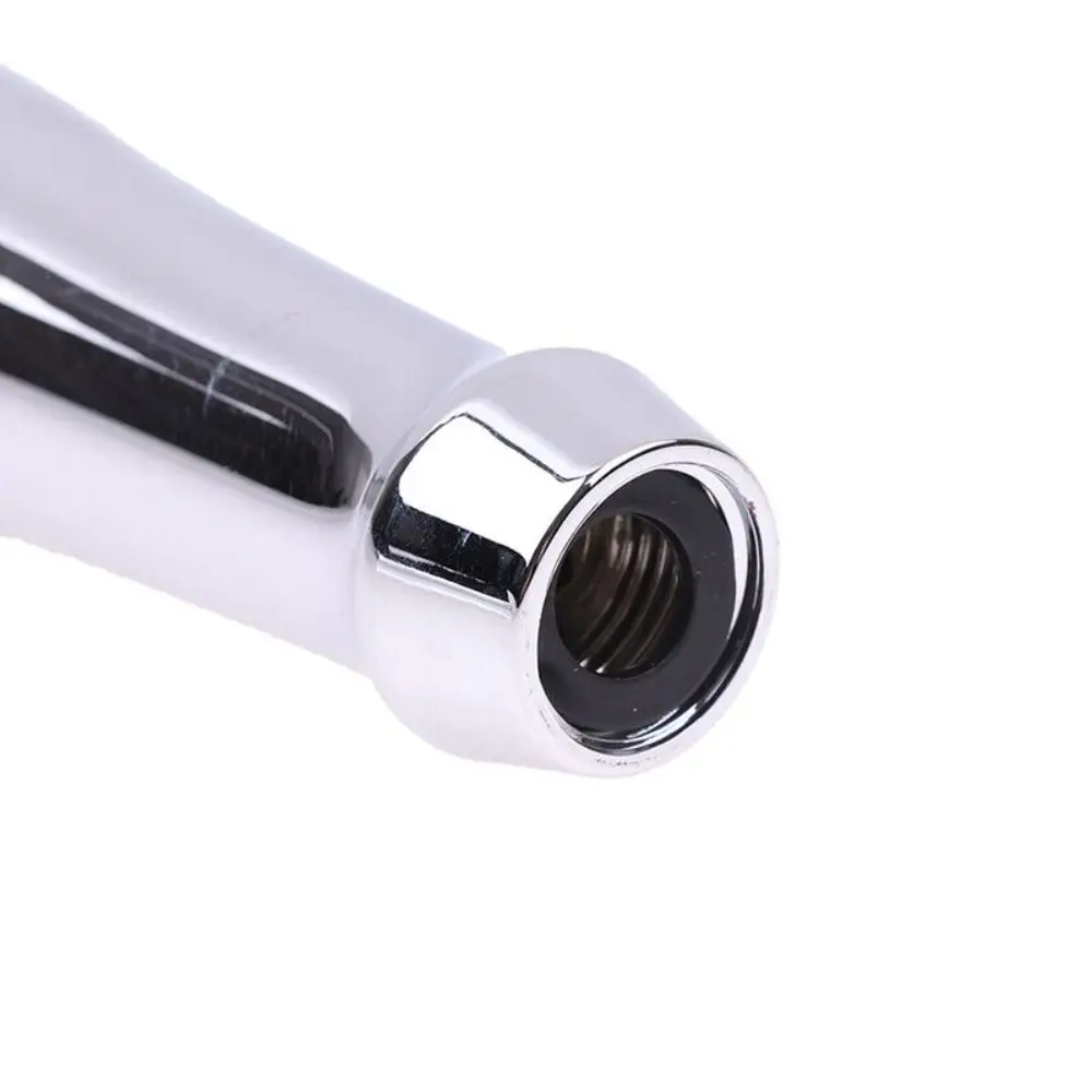 Practical Dual-purpose Shower Head Extension Arm ABS Silver Hand Adjustable Kit Handheld Shower Nozzle Rod Bath