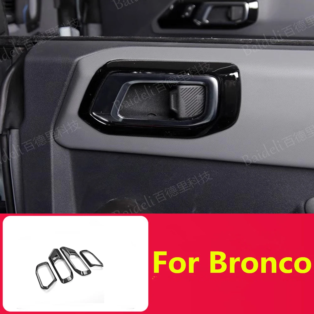 

Suitable for 21-22 Ford Liema Bronco off-road version door inner handle inner bowl decorative accessories