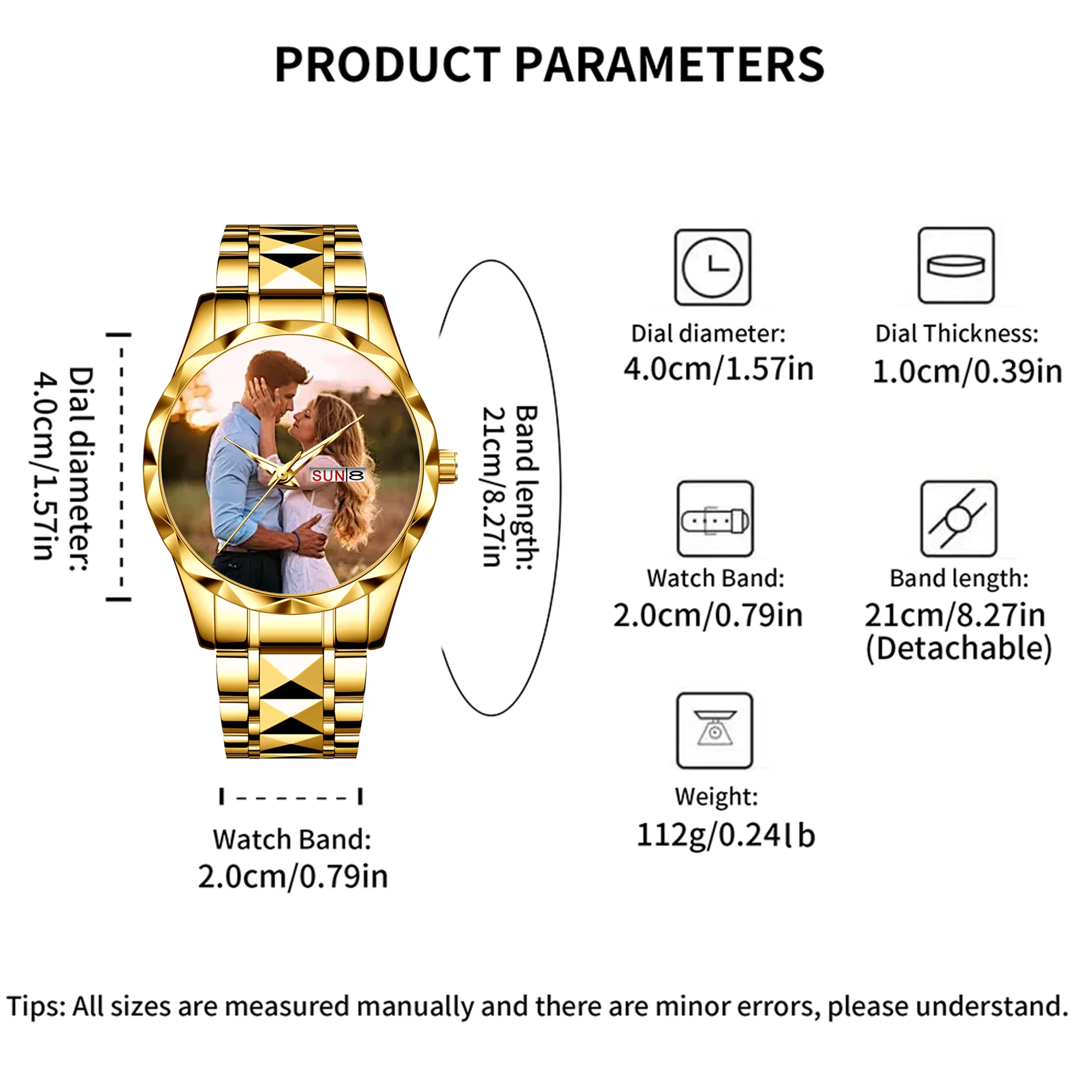 Personalised Ladies' Watches with Custom Images: Water-Resistant, Elegant Bracelet Watches – The Perfect Gift Reloj Mujer Montre