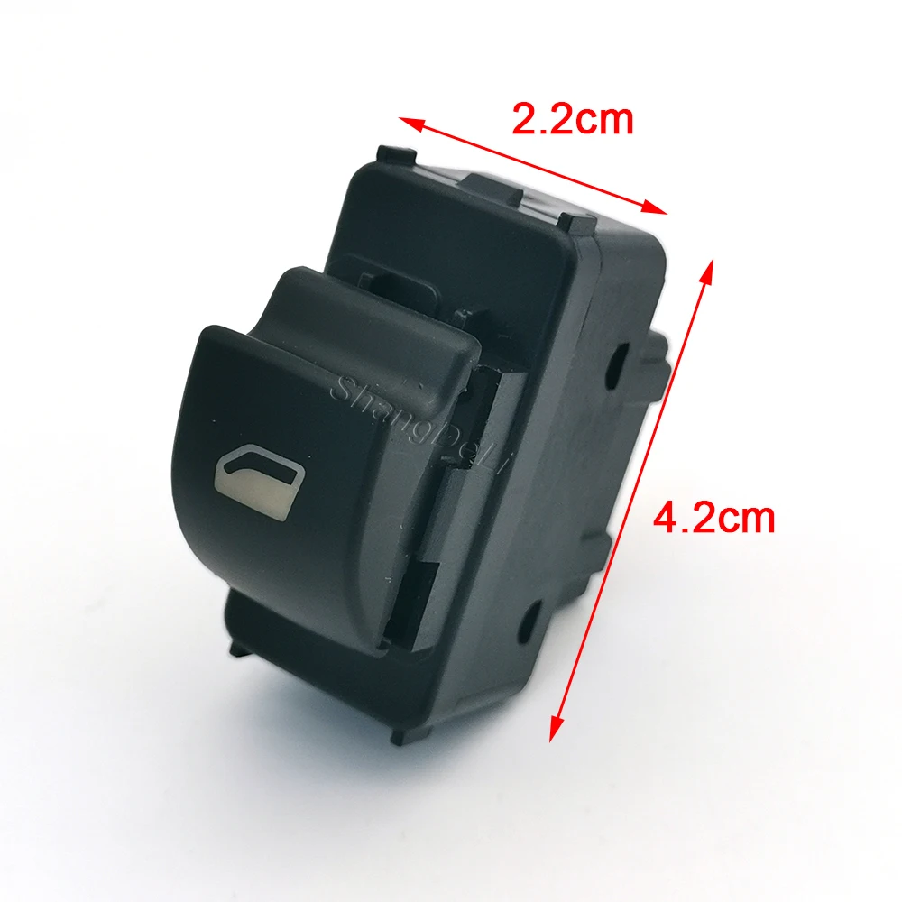 6490.E2 Car Single Switch Fit for Peugeot 207 Electric Window Switch Glass Lift Single Switch Car Accessories