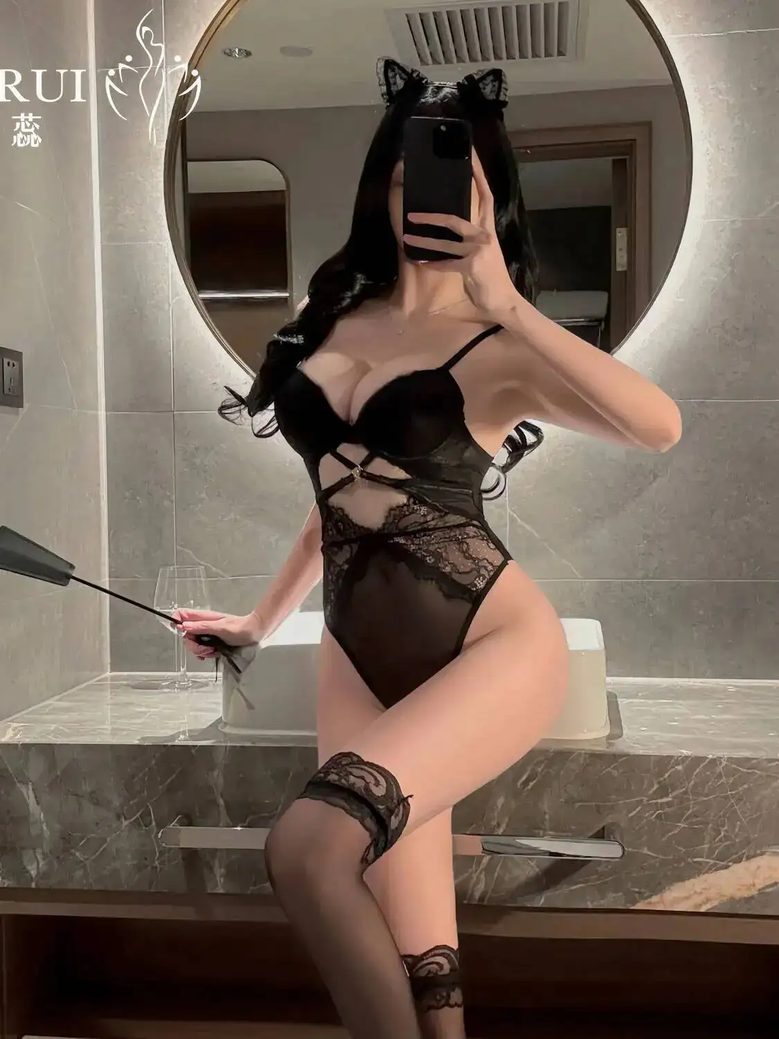 Sexy Spitze Gepolsterter Body Uniform Pure Desire Versuchung Nachtwäsche Körper Anzüge Frauen Strampler Mode Sexy Frauen Süße Tops 6G4D