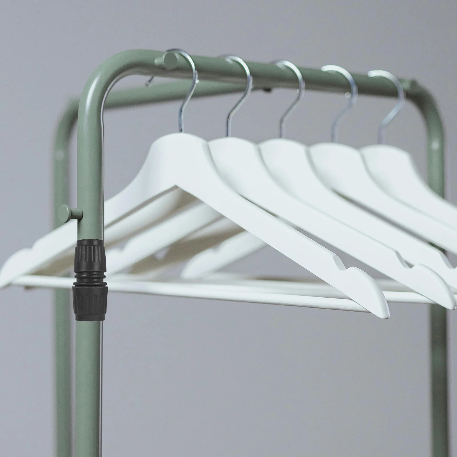 موصل رف الملابس، تصميم قوي، سهل التركيب، محول رف شماعات الملابس، قطع غيار، موصلات القطب #3