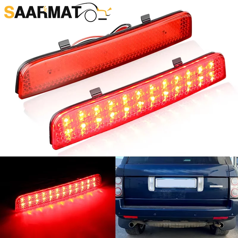 LED Rear Bumper Reflector Brake light Tail lamp For Land Rover Range Rover L322 Freelander LR2 LR006348 LR006349 Car Accessories