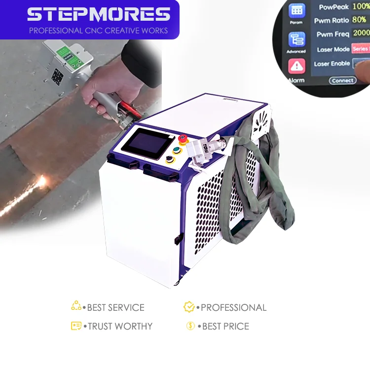 

Portable Laser Cleaning Machine 3000W 2000W 1500W Laser Cleaning Equipment Easy to Operate
