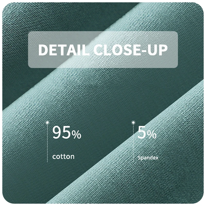 3Pcs Men's Antibacterial Boxer Briefs, Soft and Breathable Cotton Mesh Underwear with Comfort Flex Waistband, Multipack