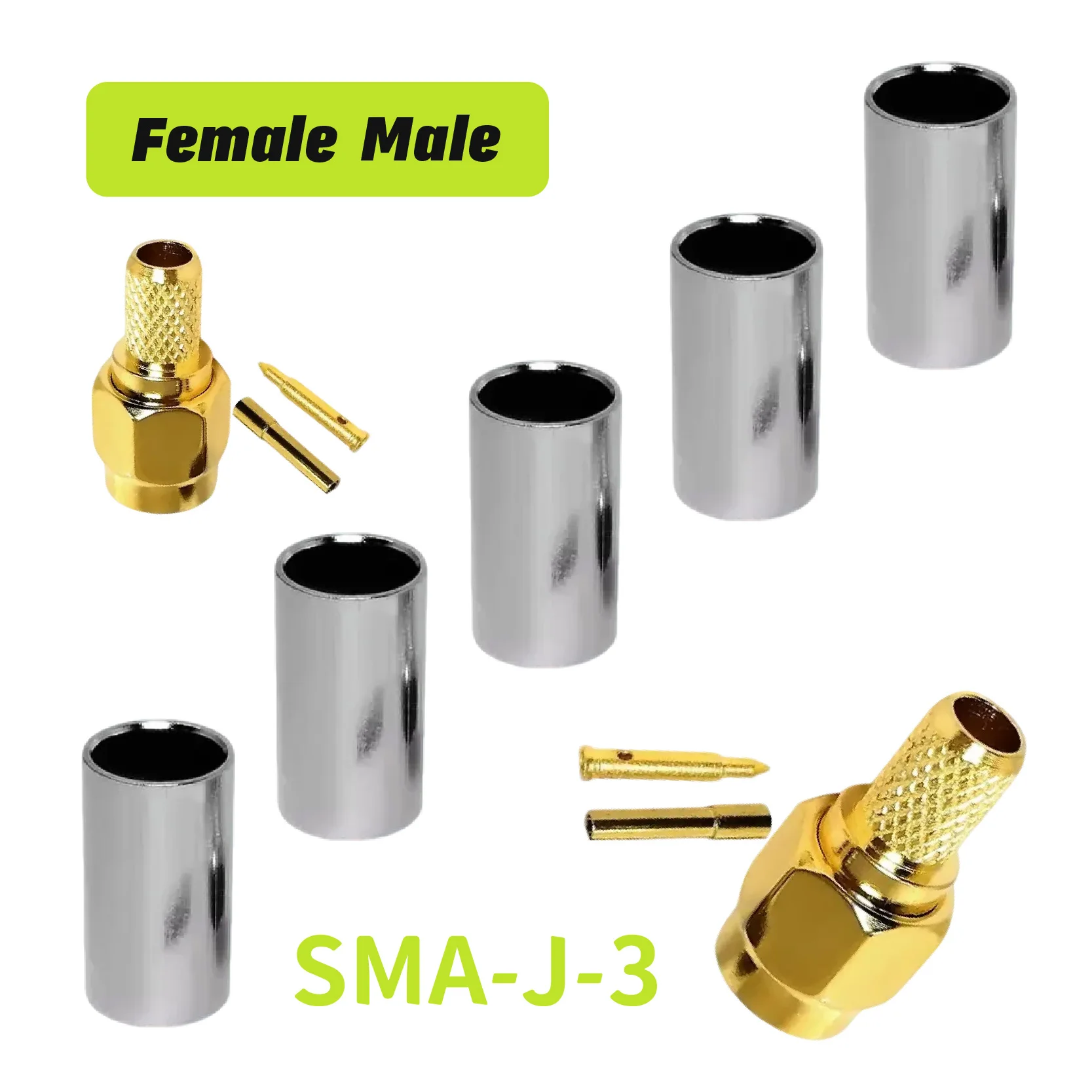5PCS Sma Male Femal…
