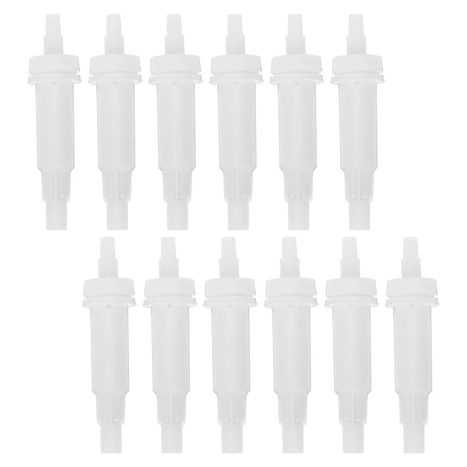 

12Pcs Liquid Soap Dispenser Pump Replacement Manual Head for Kitchen Sink 1.55cm Diameter Fits Standard Lotion Conditioner