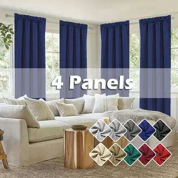 10 best sales Nachtvorhänge - №5