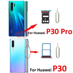 For Huawei P30 Original New Phone SIM Chip Card Tray Slot Holder Pocket For Huawei P30 Pro With Tools