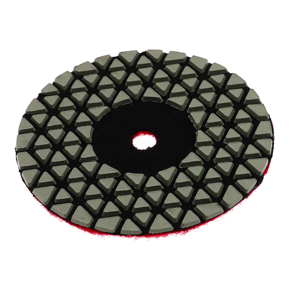 4Inch Dry Polishing Pad For Granite Marble 4PCS Super Sharp Wall Sanding Disc For Sintered Stone