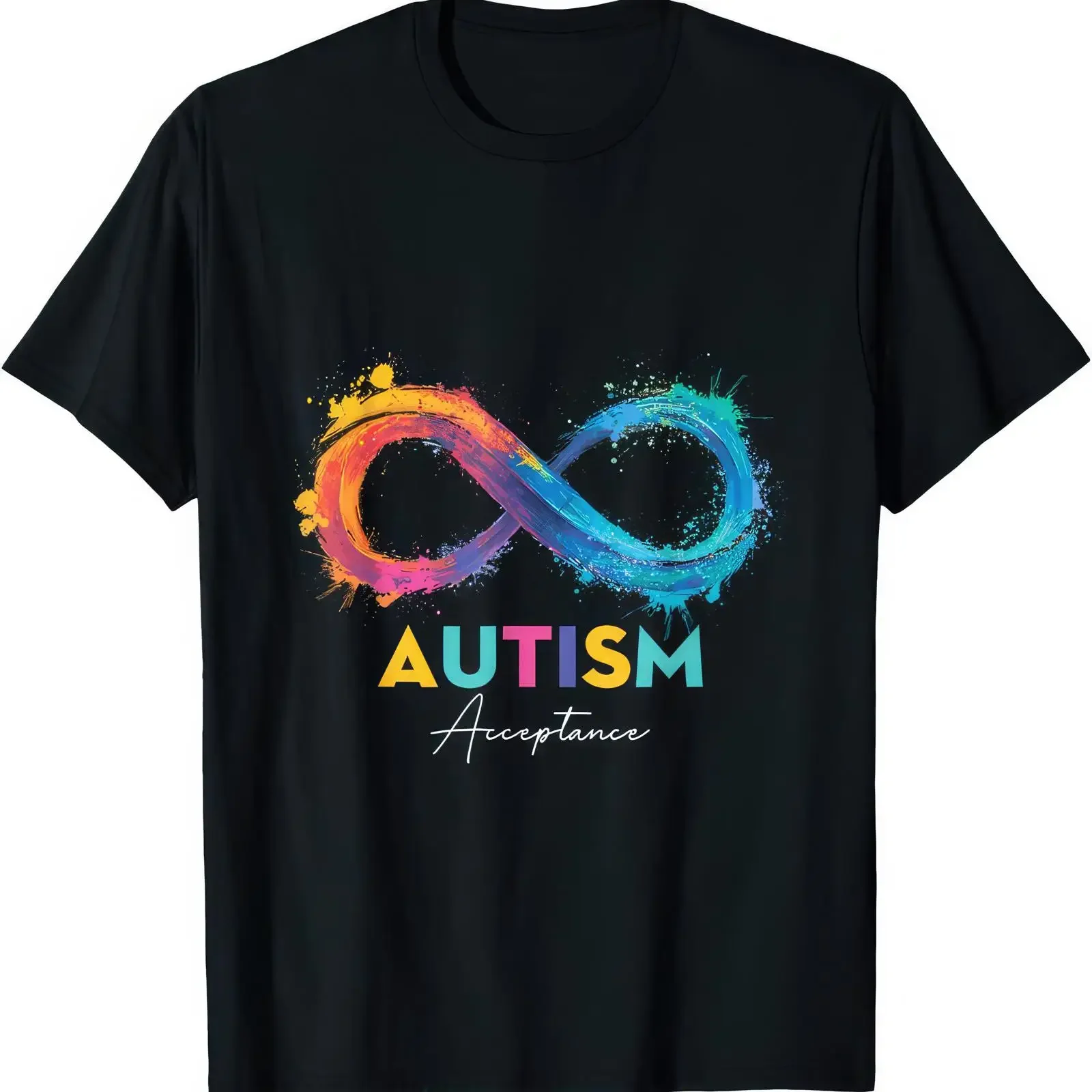 Autism Acceptance Awareness T Shirt vintage Washed Soft homme Slightly Comfortable designer clothes Stylish
