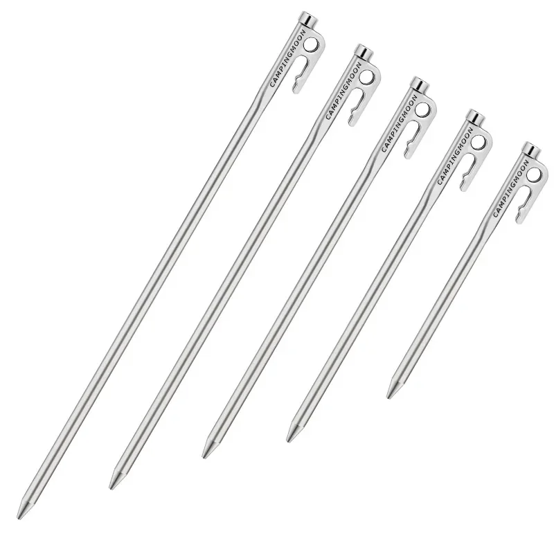 420 Stainless Steel Stake High-Strength Fixing Pole Camp Camping Canopy Fixed Tent Nail