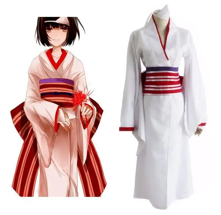 Disfraces de Cosplay de Nora, conjunto completo de kimono Noragami de Anime (ropa + lazo + cinturón + sombreros + guantes), disfraz de Halloween