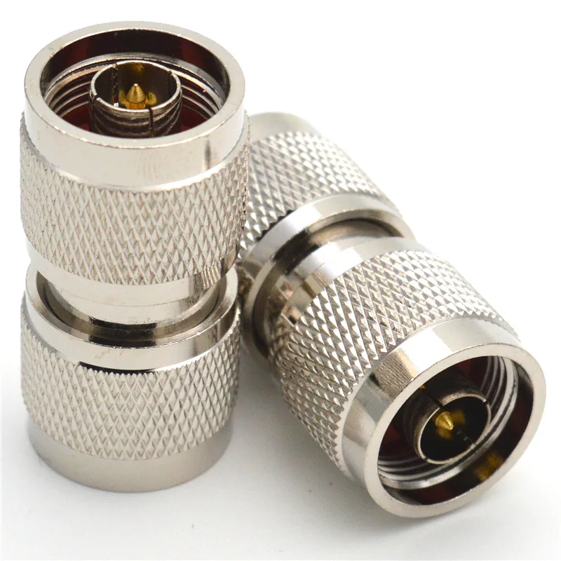 1 Stück N-Stecker auf N-Stecker RF-Koaxialadapter Gerader Stecker L16 N-Typ Kupfer Messing – Detail 4