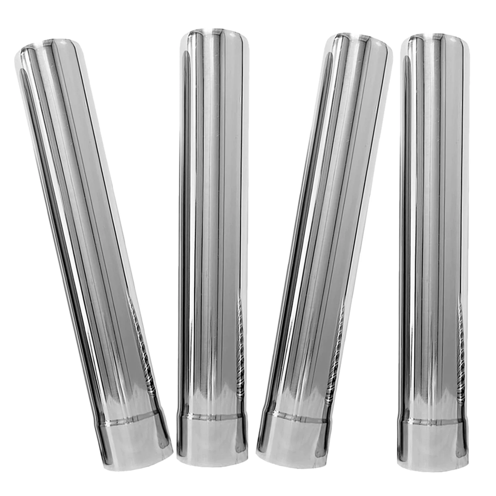 

4Pcs Straight Tube for Vent 2.36 Inch Stainless Steel Chimney Flue Pipe Extension with Elbow Connector for Boiler Water Heater
