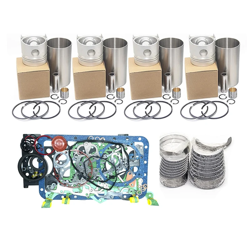 

4D31 4D31T Overhaul Rebuild Kit (not included Valves kit) Compatible with Engine KATO HD250 HD400 HD450 Daewoo Doosan DH450