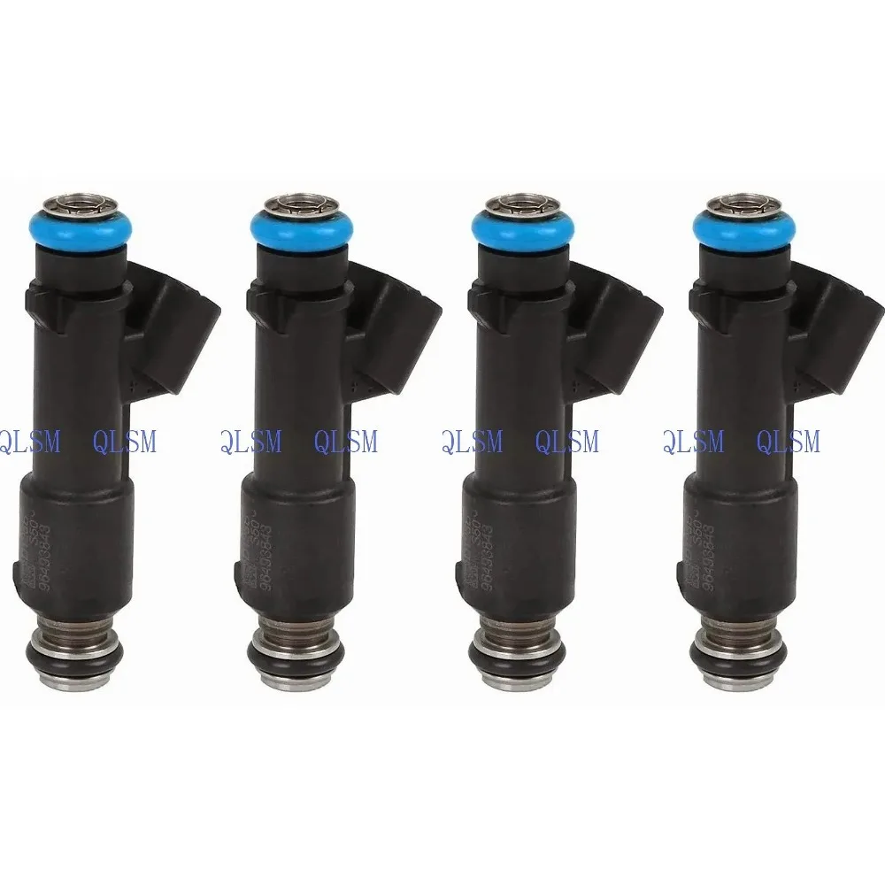 

4pcs Fuel Injector 96493843 for Chevrolet GM Delfor Renault Suzuki Front Rhine 2.0L Premium Car Accessories