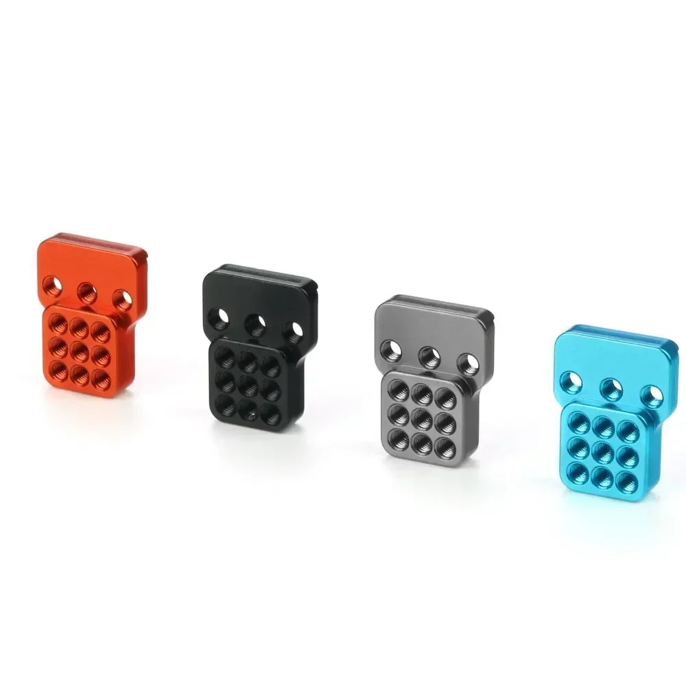 Metal Adjustable Shock Absorber Bracket Extender Seat for WPL C14 C24 C34 D12 B14 B16 Upgrade B36 1/16 RC Car Parts Accessories