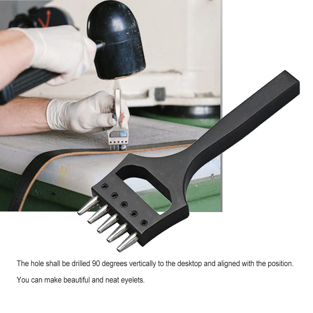 

Высокоскоростной ручной пробойник для кожи и ремней из быстрорежущей стали