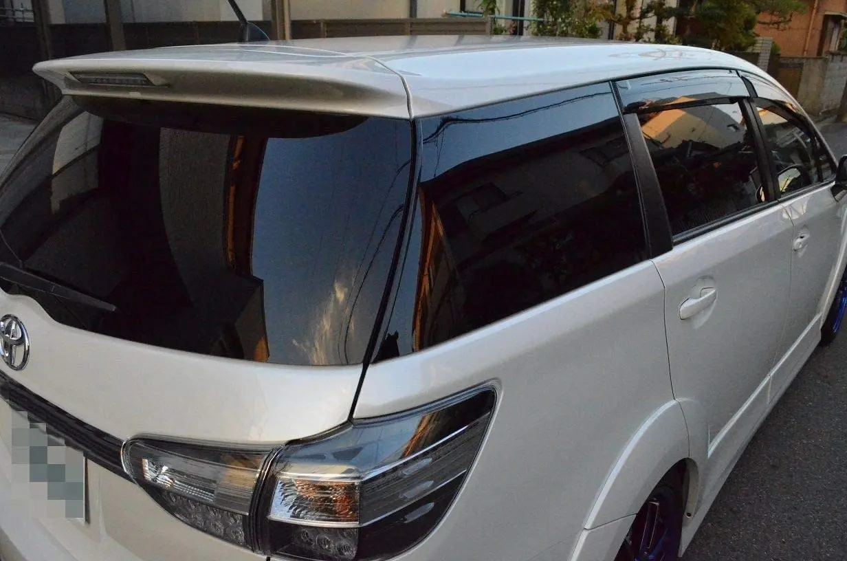 5%VLT 1*3m Black Window Tint Film Tinting Scratch Resistant High UV proof for Auto car window