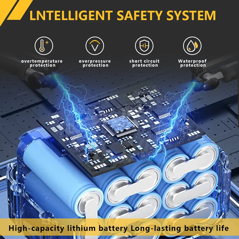 

Rechargeable Lithium-Ion Tool Batteries for DEWALT 20V-60V Models DCB609 DCB612 DCB615 9-15Ah 3-5Ah 21700 Cell