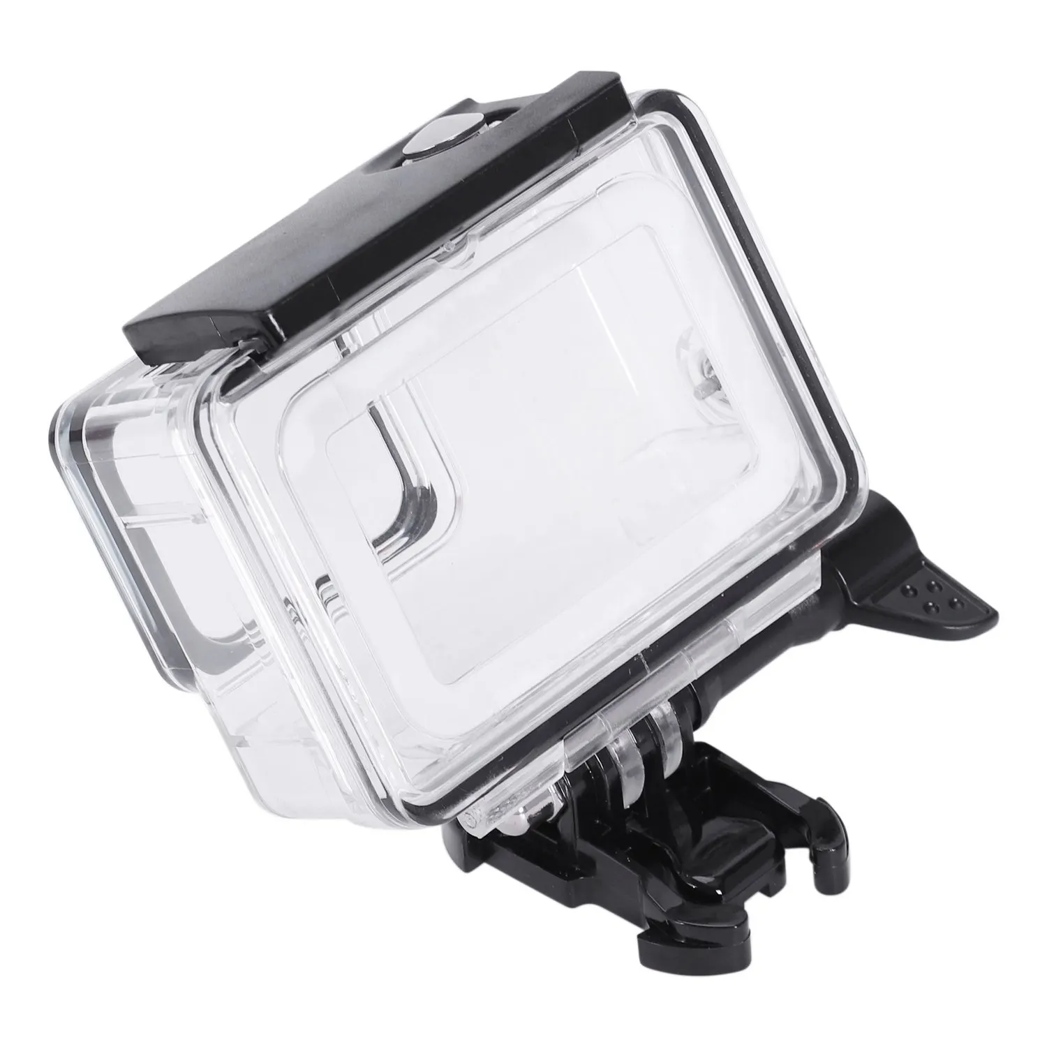 AED6-Waterproof Housing For Gopro Hero7 White And Hero7 Silver, Protective 45M Underwater Dive Case Shell With Bracket Accessori