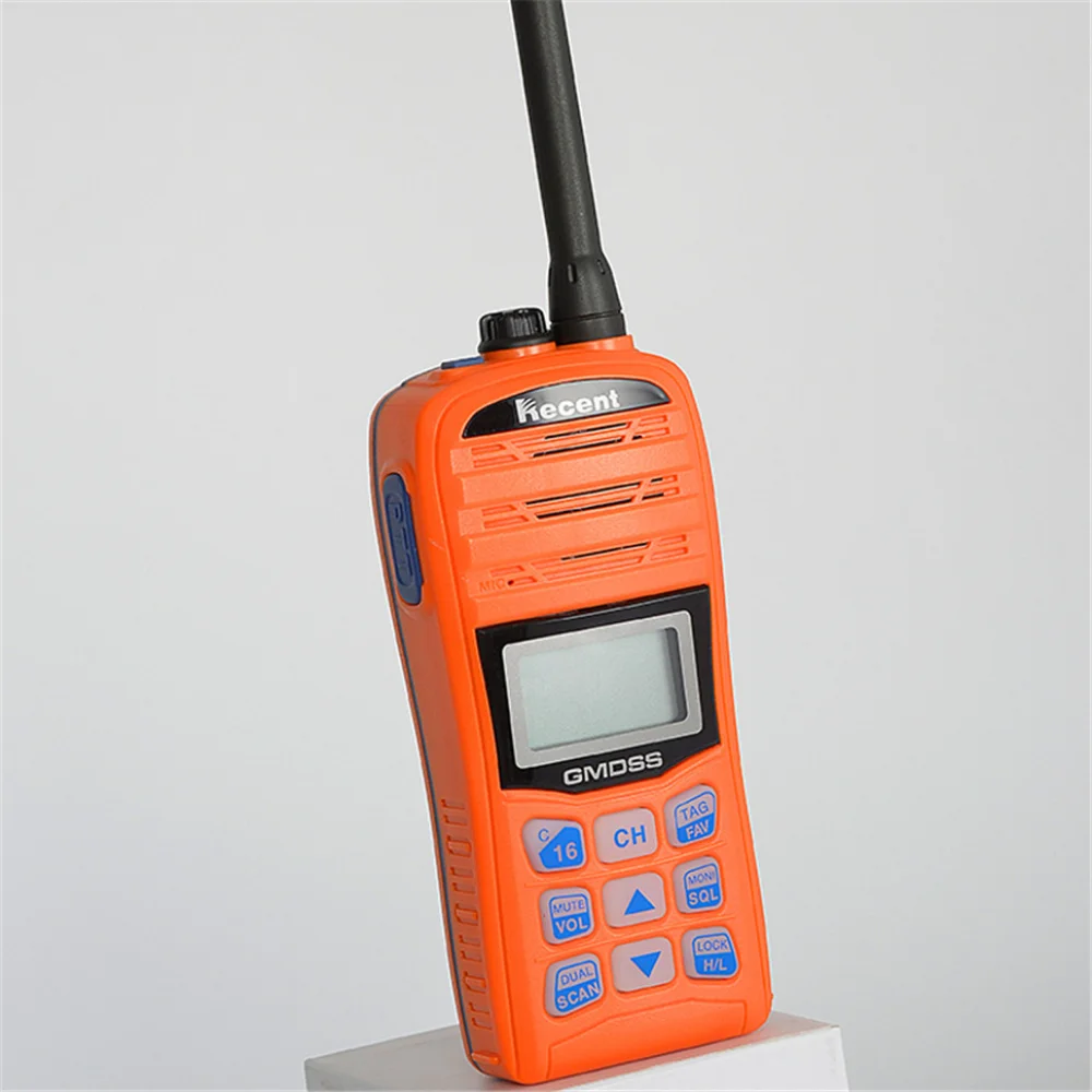 Radio VHF portable étanche, usage d'urgence mobile, talkie-walkie Walperforé, flotteur bidirectionnel, commerce de gros, marine, GMDSS, Ccs, Ec