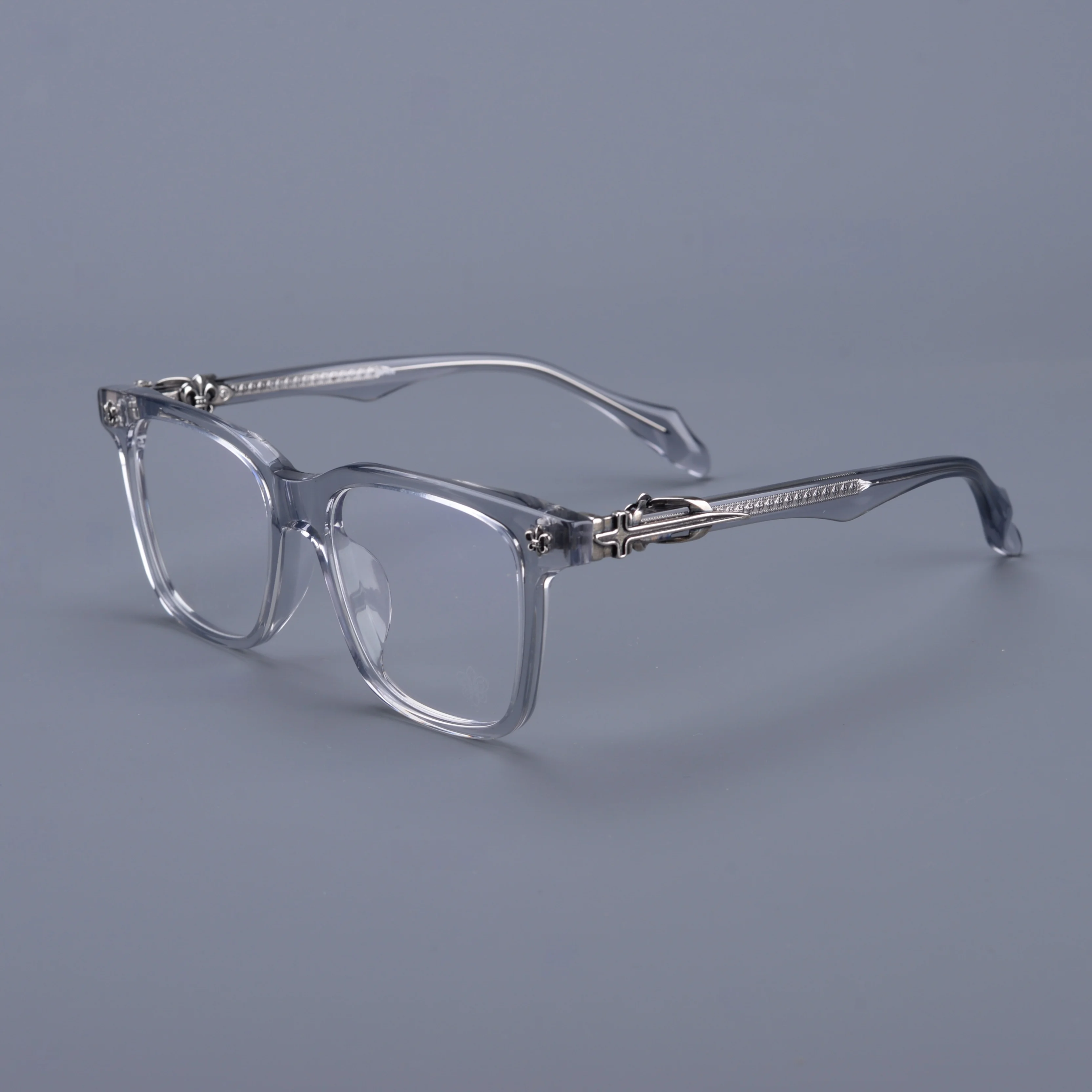 New World Fashion Top Designer High end Men's Acetate Glasses Frame Casual Retro Decorative Design Square Women's Luxury Glasses