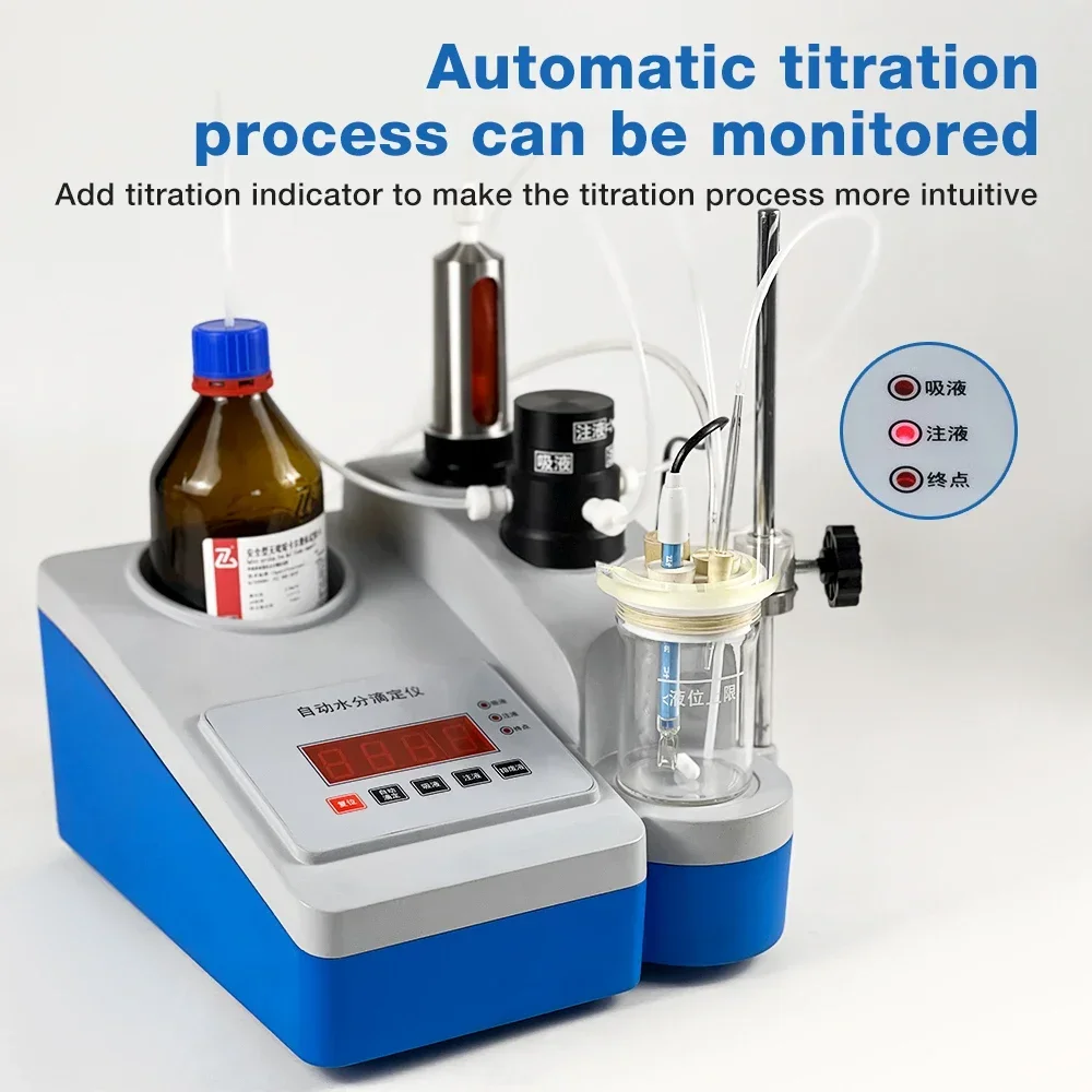 

Automatic titration of oils for laboratory equipment Wholesale 25ml Karl Fischer titrator