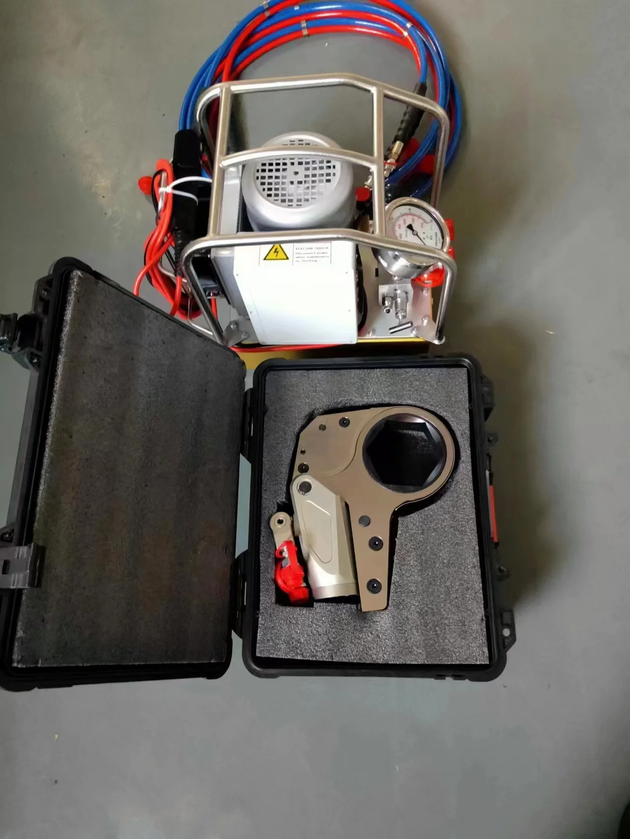 Hydraulic Torque Wrench Tools with Hex Cassette 55mm