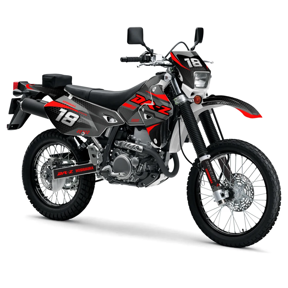 Motocross Team Graphics Full Fairing Protector Decals  Kit For SUZUKI DRZ 400 DRZ400 2000 - 2024 Body Change Color Film Sticker - view 4