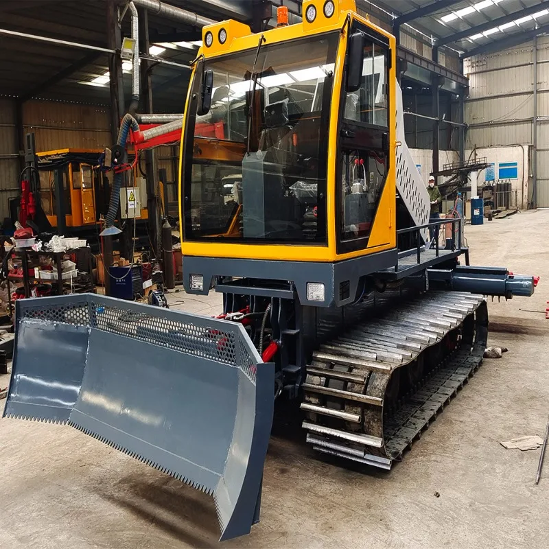 Industrial road snow cart ice crusher y