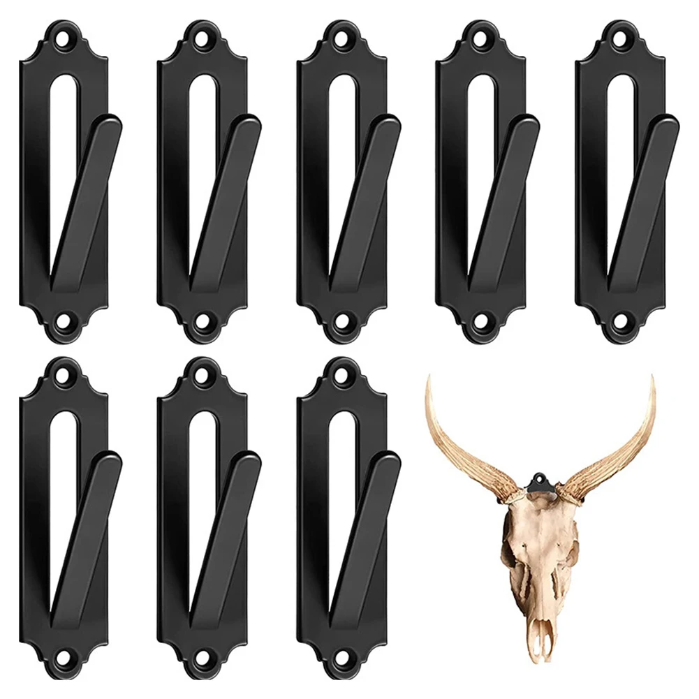 1/4/10 Stück Totenkopf-Wandhalterungen, Hirsch-, Bär-, Büffel-, Antilopen-Hornhalterung im Europäischen Stil für Jagd-Trophäen