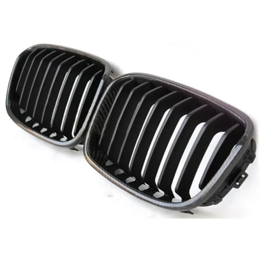 F20 car carbon fiber grille, suitable for 2011 2012 2013 BMW F20 front face grille modified accessories