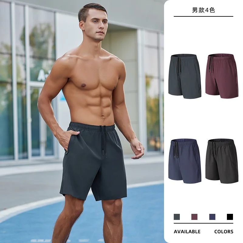 

Sports Shorts 2 in 1 Men Running Gym Sports Shorts Quick Dry Workout Training Gym Fitness Jogging Short Pants Summer Sportswear