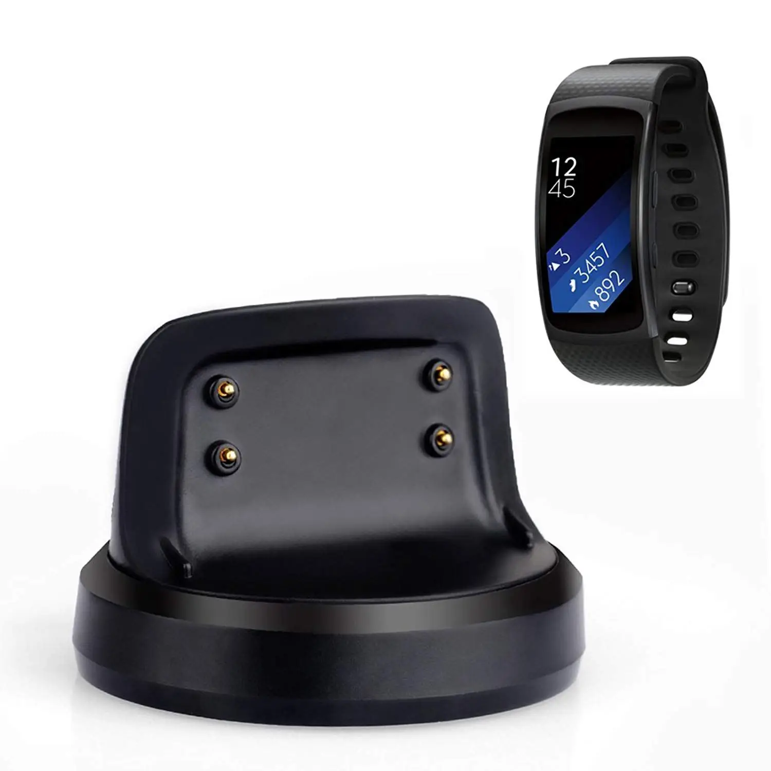 Compatible Magnetic Watch Charging Charger Base Dock For Samsung Gear Fit 2 SM-R360