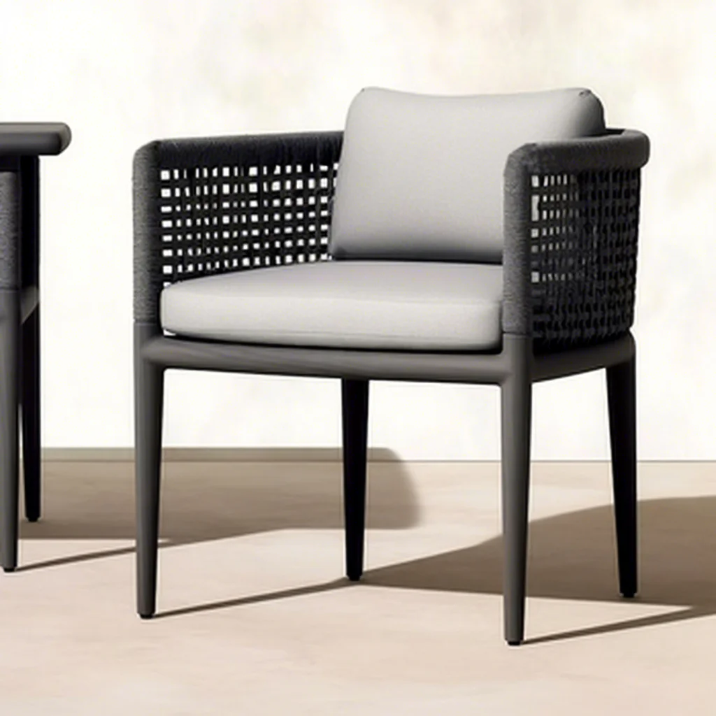 Modern Luxury 2026 Aluminum Rope Garden Sofa Set for Outdoor Dining Living Room Farmhouse Bedroom Patio Villa Park Living