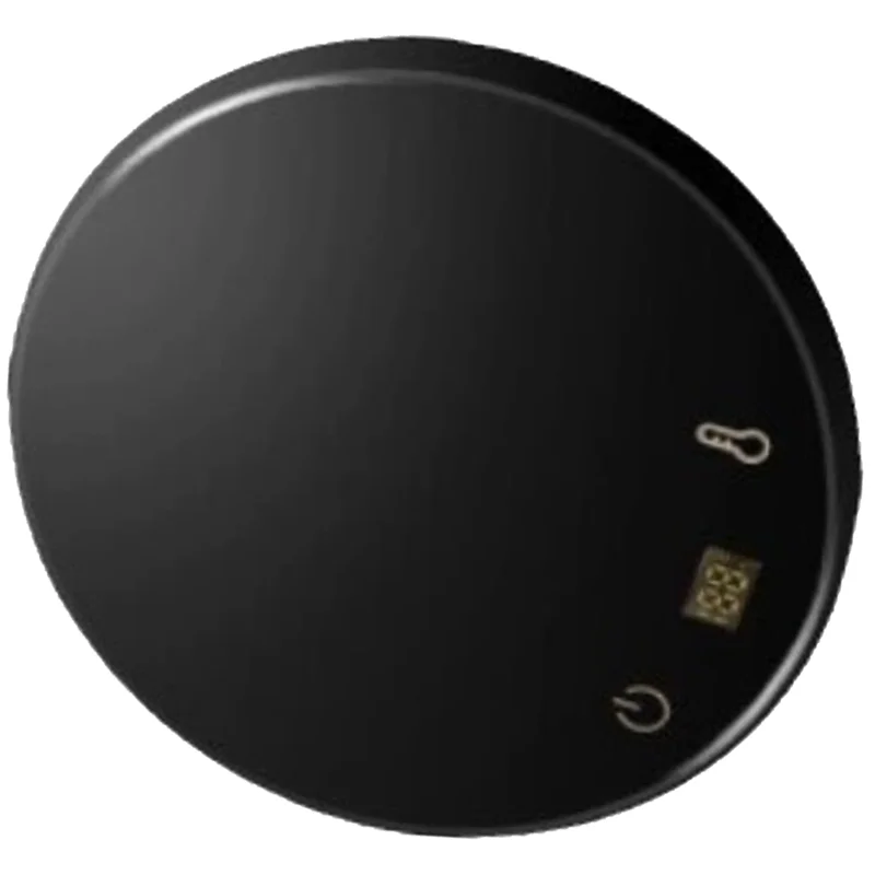 ABJN-Sottobicchiere per tazza riscaldamento termostatico Tre livelli di base di regolazione della temperatura Sottobicchiere per tazza riscaldante Spina europea