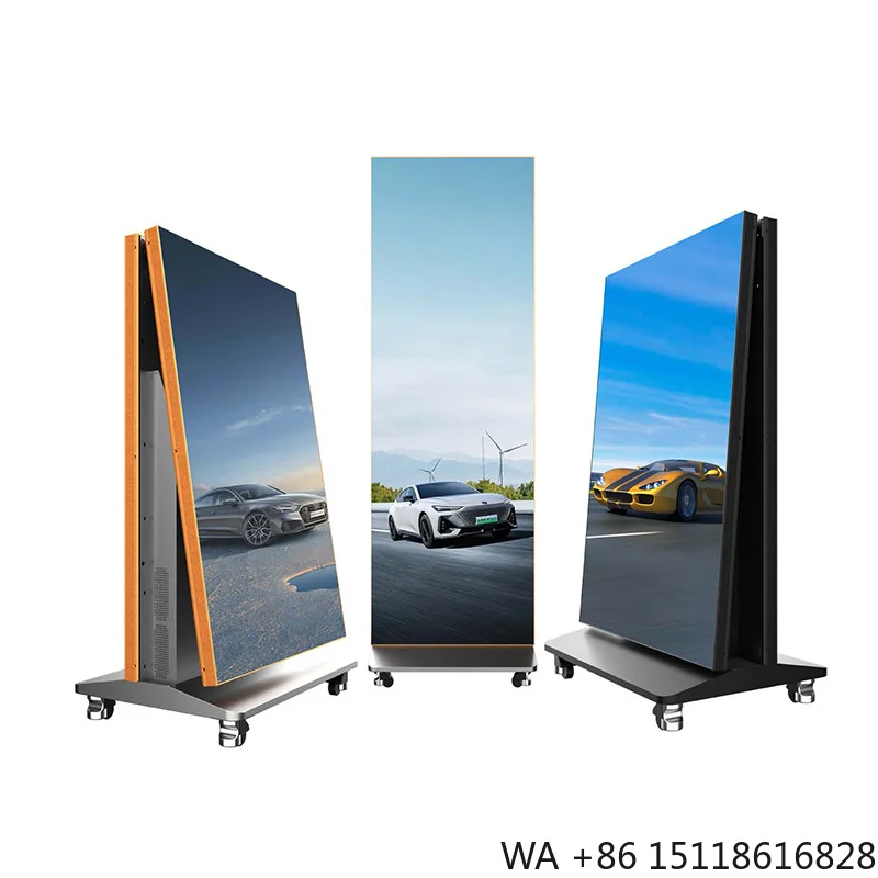RMGLED  Indoor Led Advertising Machine  High Brightness Digital GOB Impact LED Video Wall Poster Display Screen