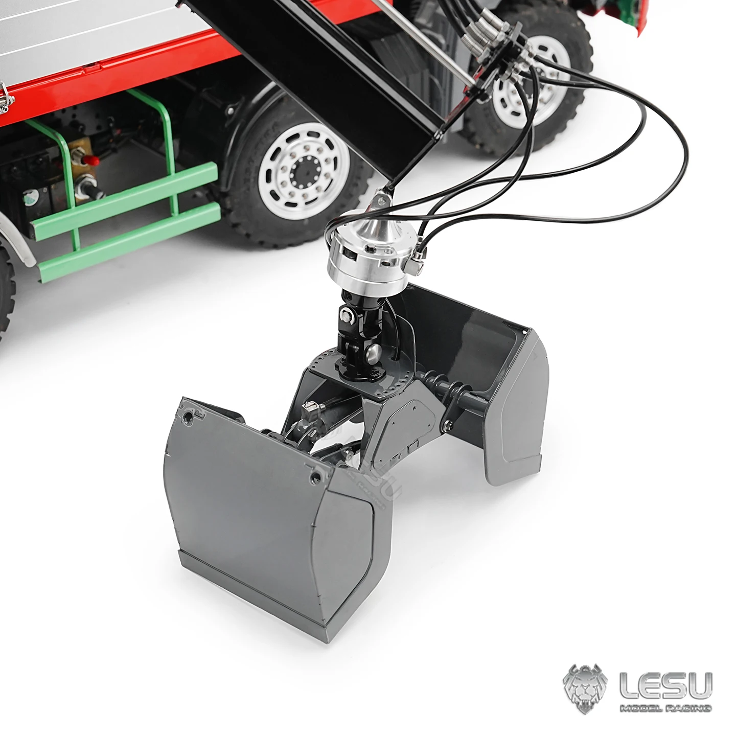 

New LESU Spare Part 1/14 Crane Clam Shell Glab for Toys 1/14 RC Hydraulic Truck Crane Cars Model Remote Control Vehicle Part