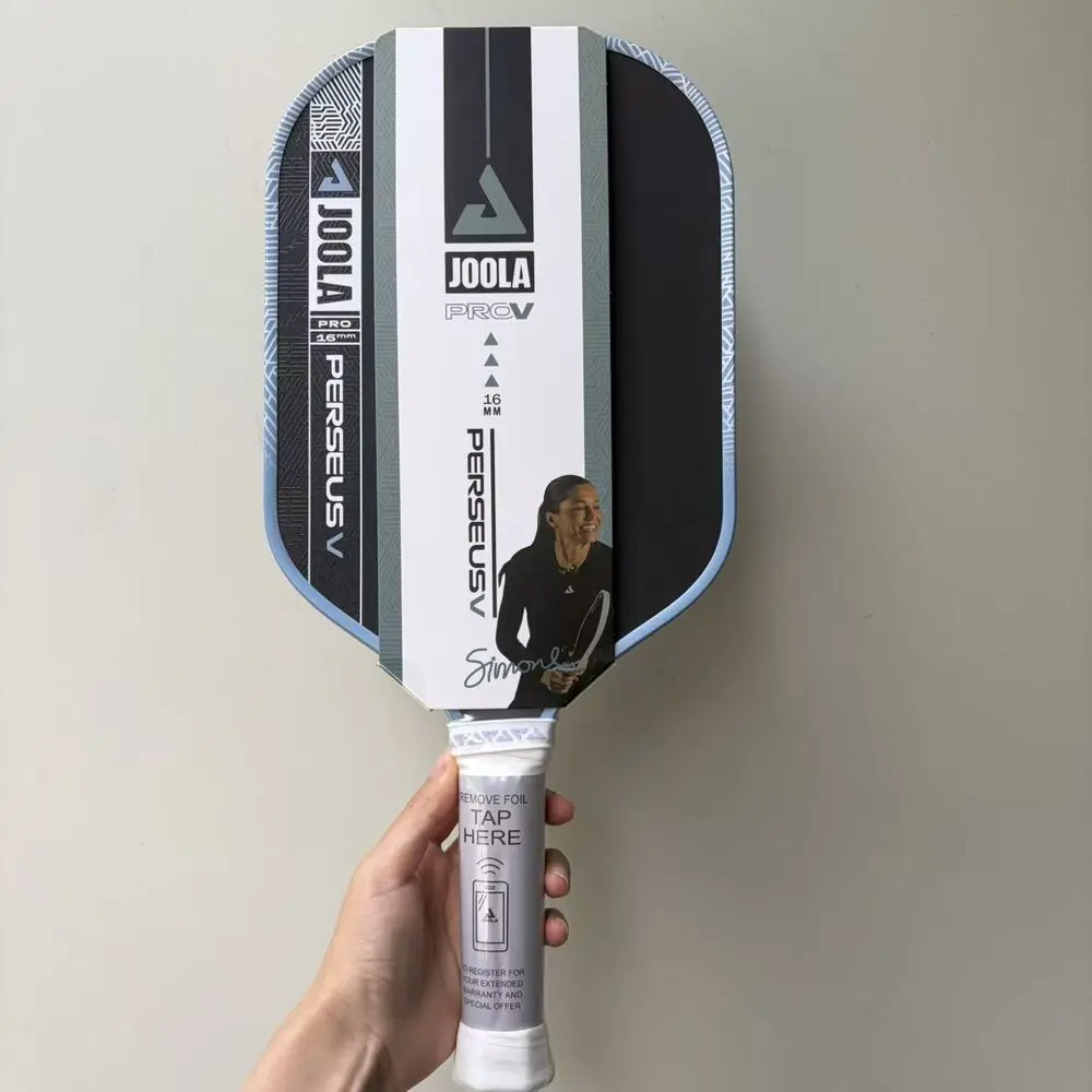 

JOOLA Perseus PRO V Pickleball Paddles 16MM Simone Jardim T700 Honeycomb Fiber Increased Power Feel Fully Encased Sweet Sports