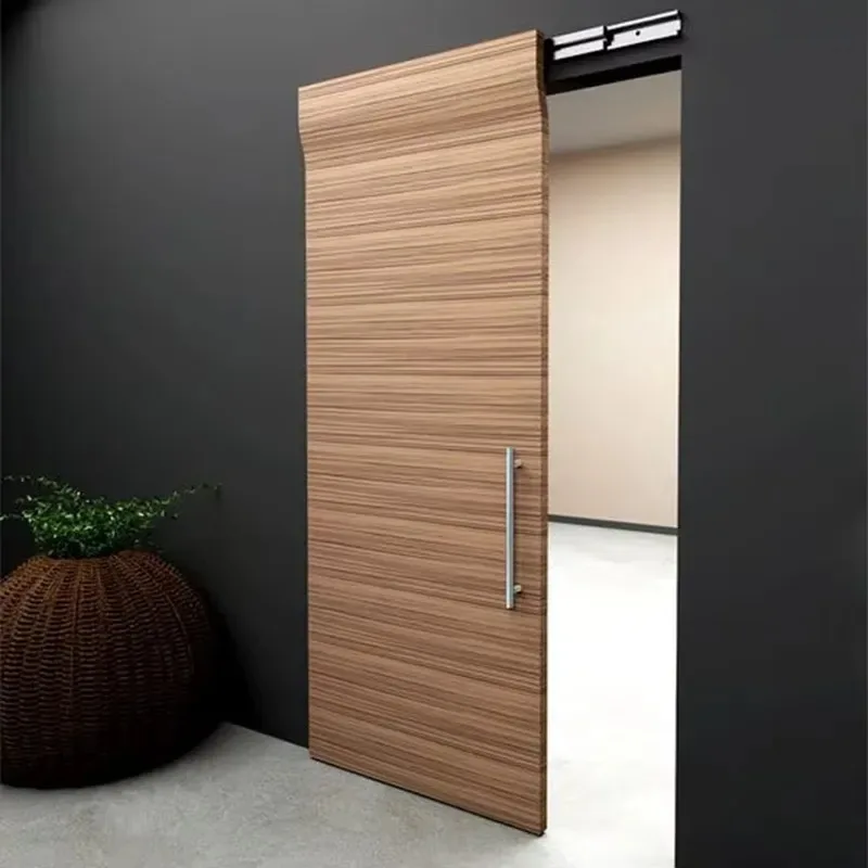 American interior sliding barn door wood panel door