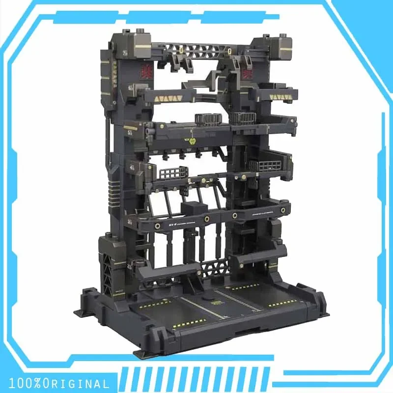 In Stock BAIWANMOXING Anime MG 1/100 Model Equipment Rack Restraint Frame Animal Cage Modification Parts Action Toy Figures Gift