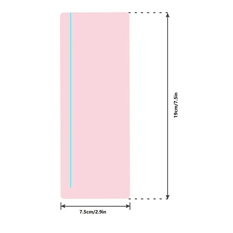 48 Pieces Guided Reading Highlight Strips Colored Overlays Bookmark Reading Tracking Rulers With Line For Dyslexia, ADHD