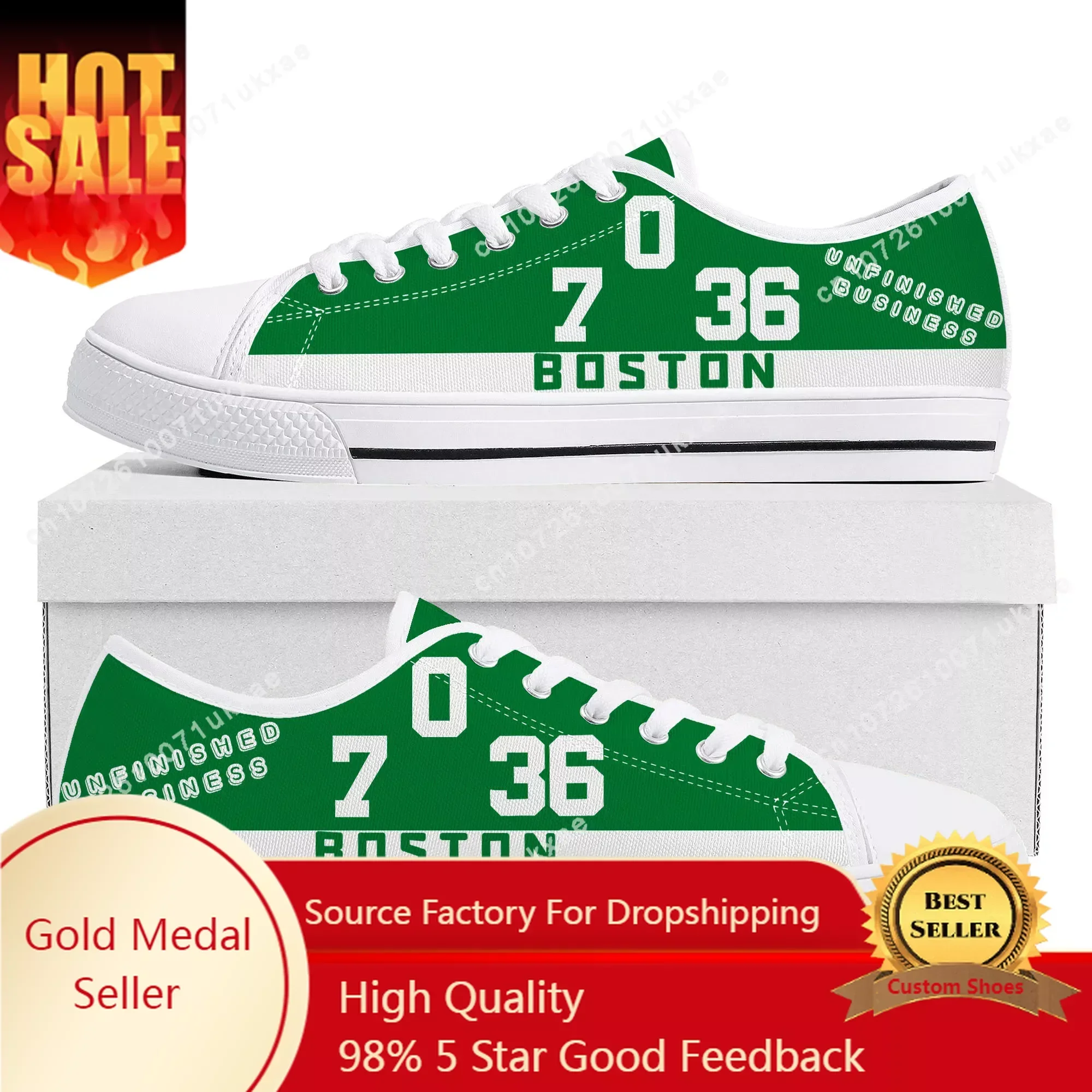 

Boston Number 0 7 36 UNFINISHED BUSINESS Low Top Sneakers Mens Womens Teenager Canvas Sneaker Casual Shoes Custom Made Shoe