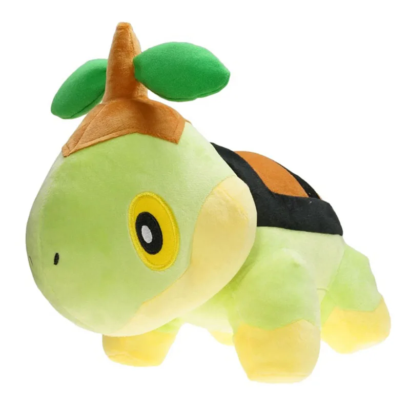 20cm Cartoon Anime Pokemon Turtwig Action Figure Doll Soft Turtle Animal Toys Collectible Ornament Birthday Gift For Children