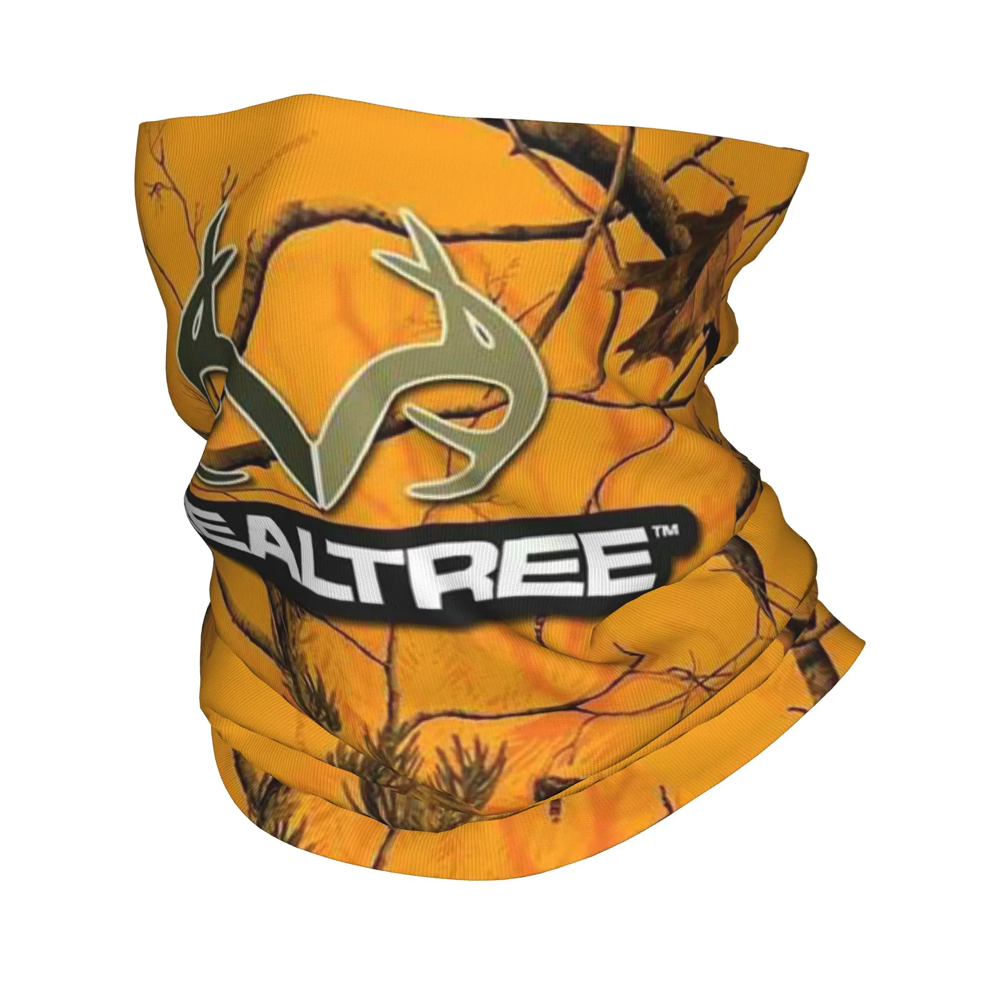 

realtree Tree And Leaf Designs Bandana Neck Cover Printed Wrap Scarf Multifunction Headband Outdoor Sports For Men Women Adult